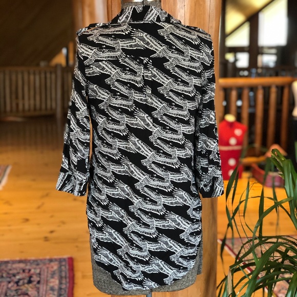 Printed blouse with pocket - Picture 4 of 5